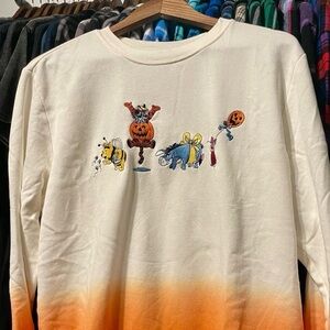 Disney Halloween Winnie the Pooh embroidered sweatshirt